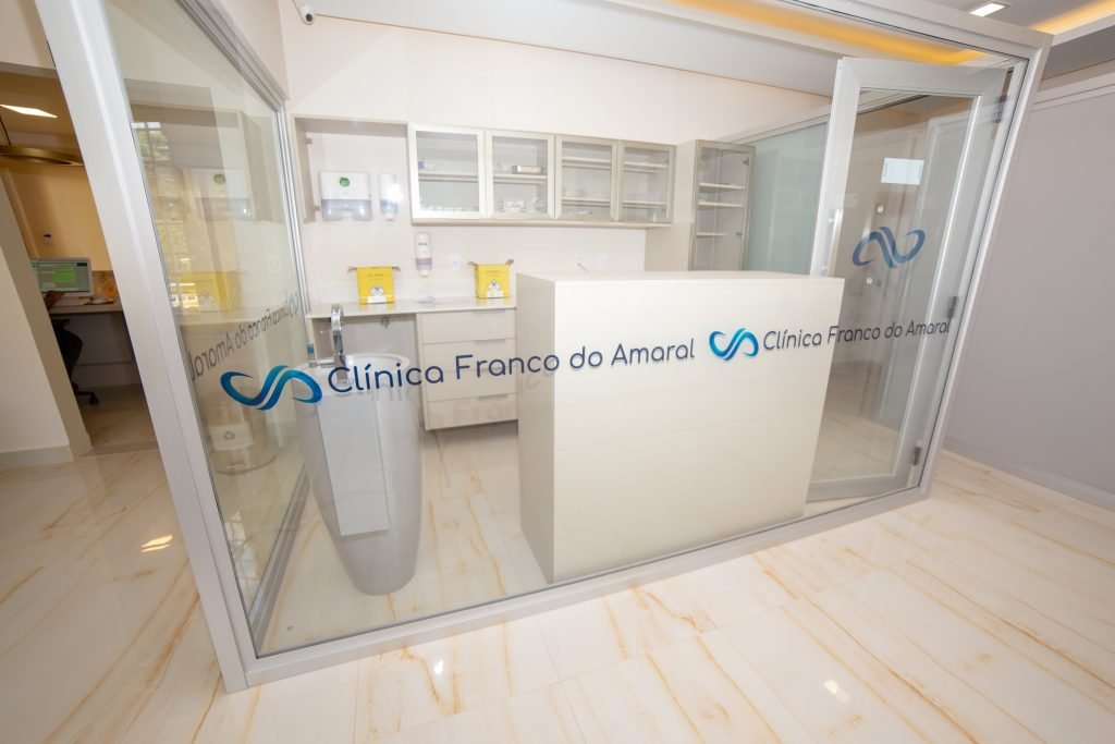 Área de atendimento da Clínica Franco do Amaral – Saúde Integrada
